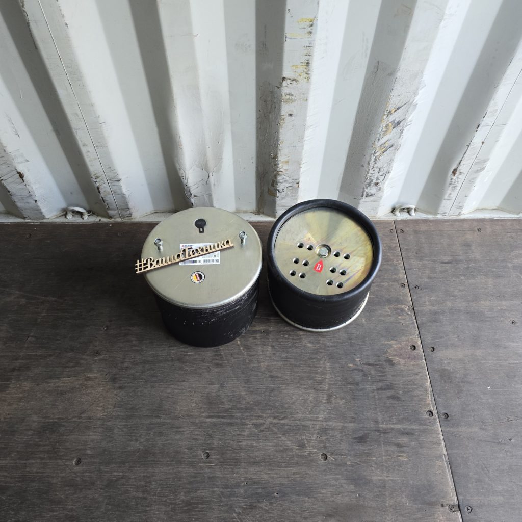 Пневморессора BPW 881 (артикул 0542940081) со стальным стаканом